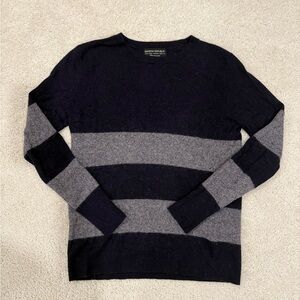 Banana Republic Dark Blue Wool Crewneck Sweater